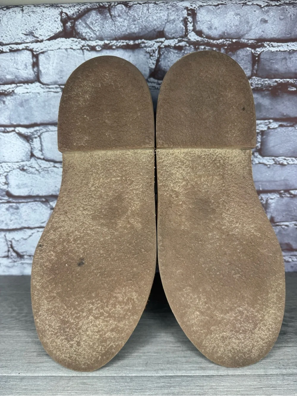 Clarks Originals Chukka Brown Nubuck Leather Desert Boots Men Sz 12M US/46EU